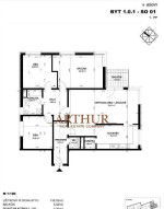 ARTHUR - 4i byt v novostavbe 138,26m2 - SKOLAUDOVANÉ!!! – fotka 2
